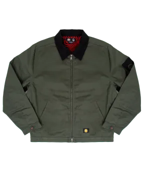 X Spitfire Jacket in Olive Green